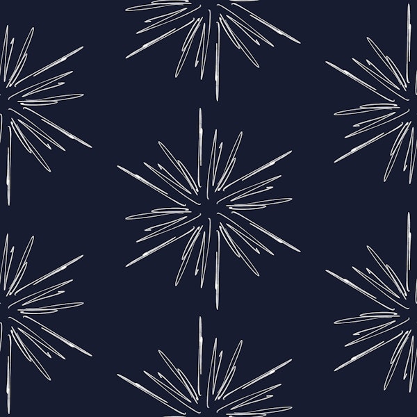 Christmas Star | Midnight Indigo Dark Blue