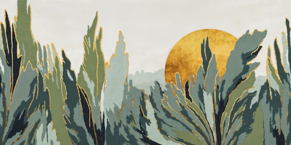 Golden Sunrise Forest