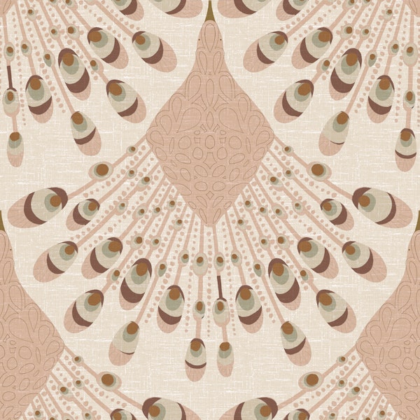 Art Nouveau Peacocks