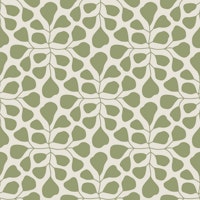 Large Scale Modern Leaves - Sage Green tapete