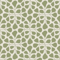 Large Scale Modern Leaves - Sage Green wallpaper