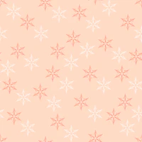 Scattered Stars | Pale Peach Coral wallpaper