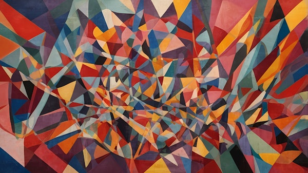 Colorful Geometric Symphony 2