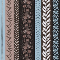 Autumn Stripes Modern Copper Blue tapeta