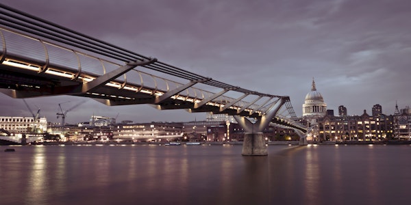 Architectural Night Scene