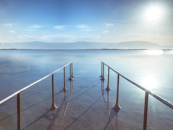 Pier on Dead Sea