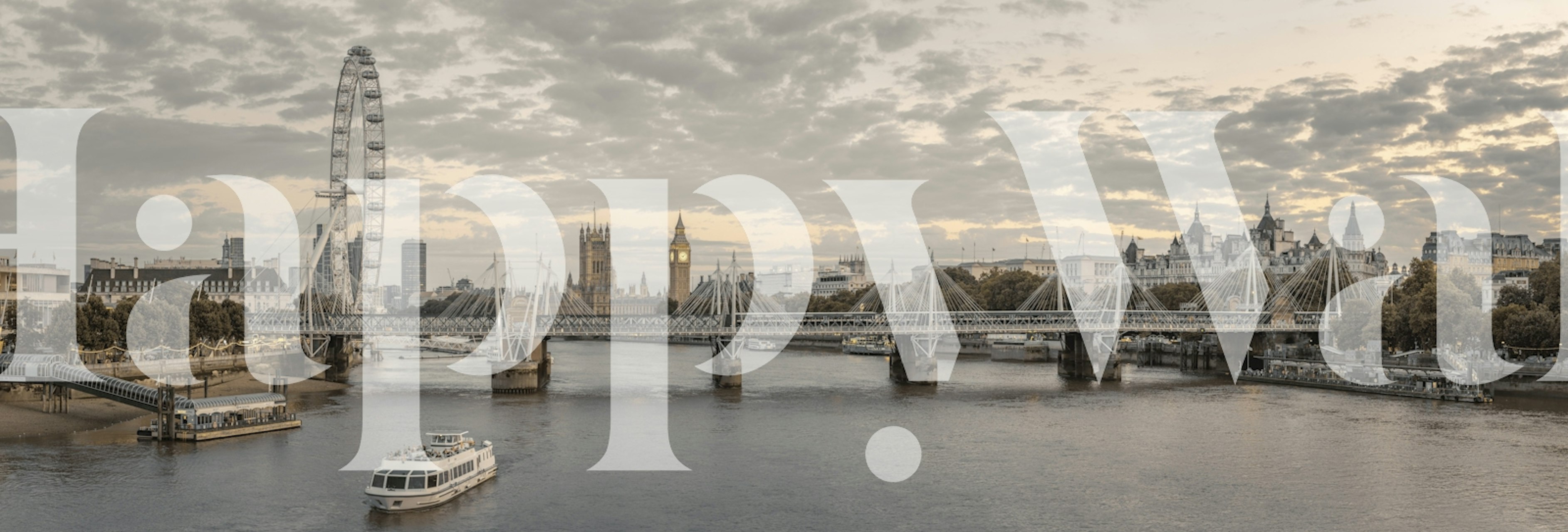 Urban Elegance at Dusk wallpaper in a room