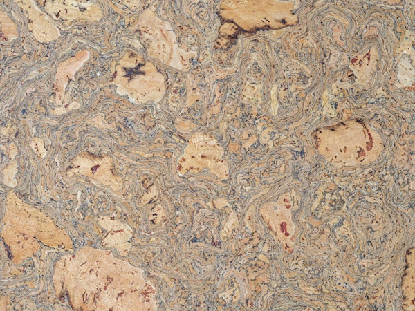 Swirled Natural Cork Texture