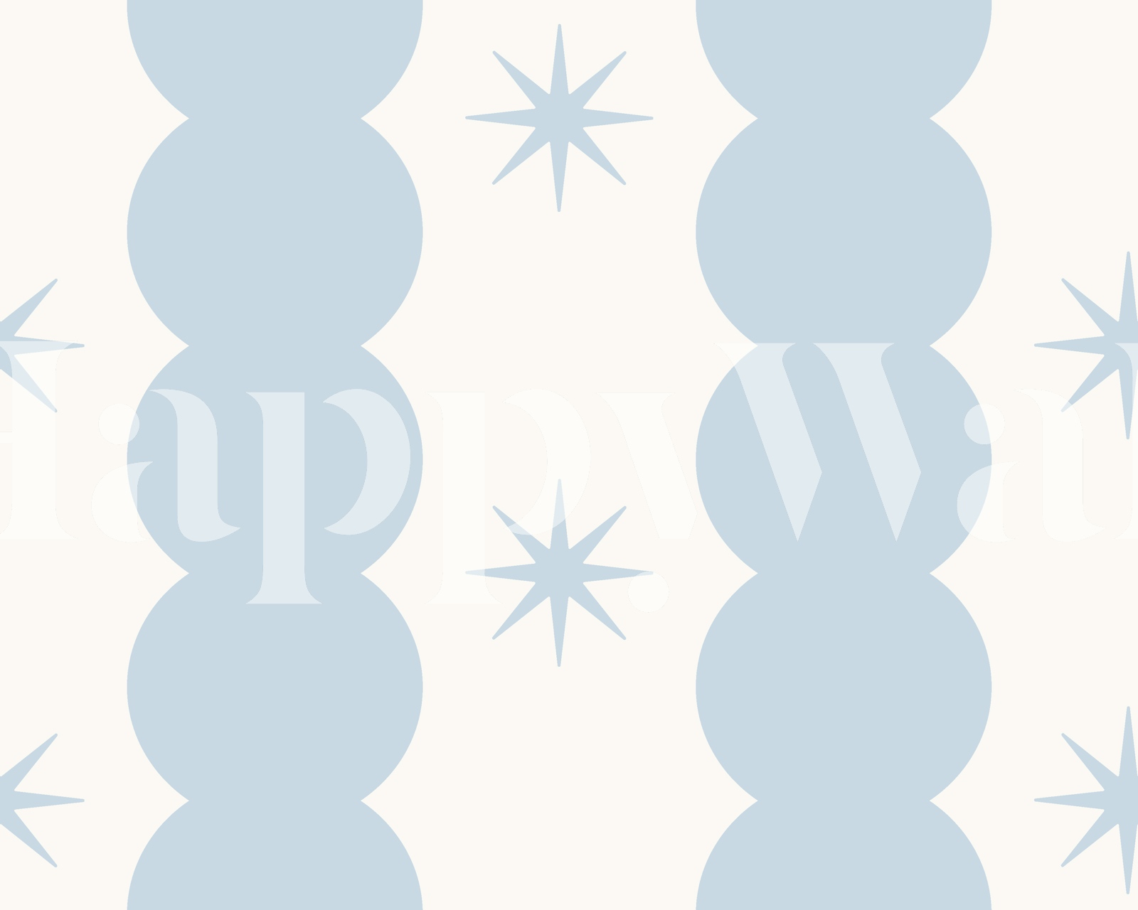 Blue Stripe Bubble main image 1