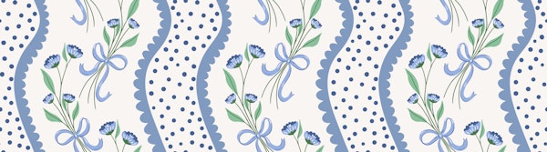 Flower Bouquet Stripes