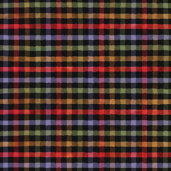 Muted Earthy Checkered Dark Academia Plaid