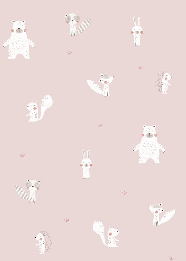 Sweet Forest Friends pink