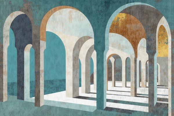 Nocturnal Moroccan Arches