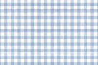 Soft blue gingham large checkered plaid tapete