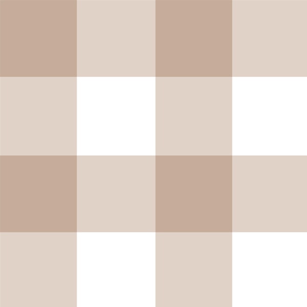 warm beige gingham large checkered plaid