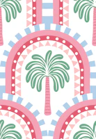 Palm Springs Arches wallpaper