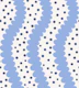 Squiggly Wiggly lines - blue