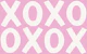 xoxo - pink