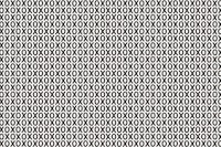 xoxo - charcoal and cream wallpaper