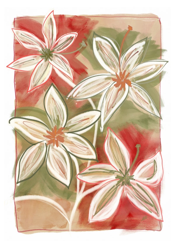 Floral Garden Abstract