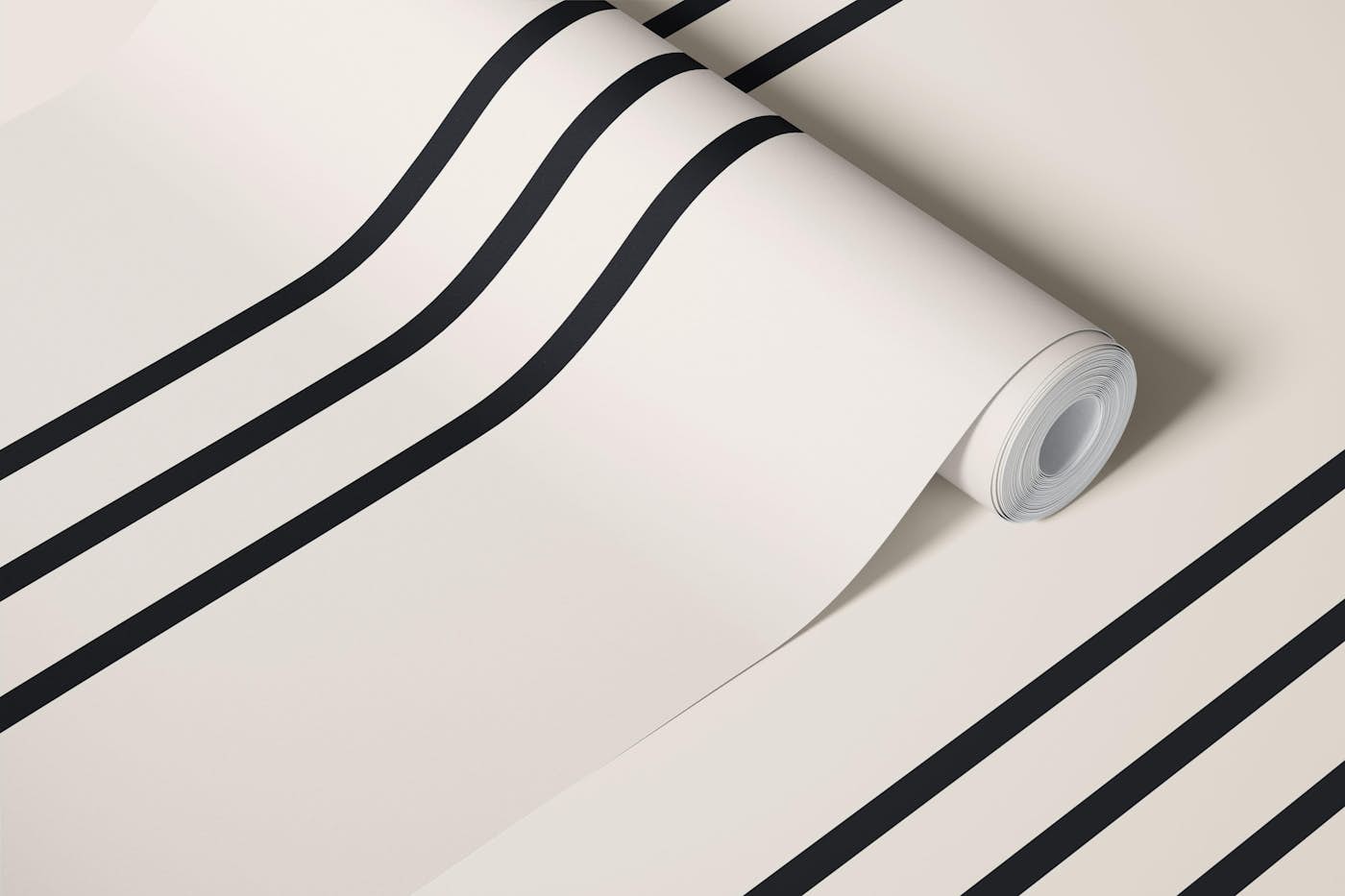 Modern Vertical Bold Lines wallpaper roll