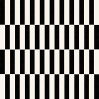 Chic Bold Black and White Broken Stripes behang