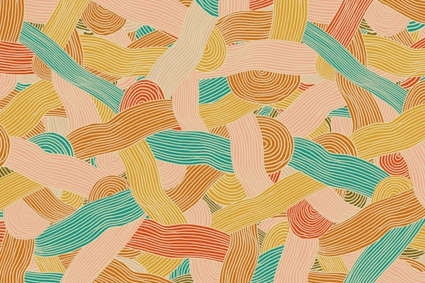 Colorful Bold Abstract Lines
