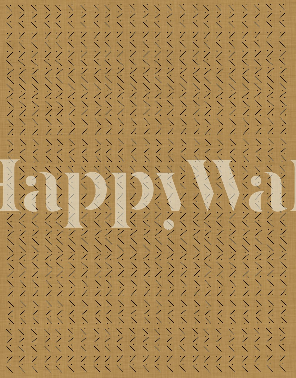 Mud Cloth Arrow Dot Glam 1 wallpaper in a room