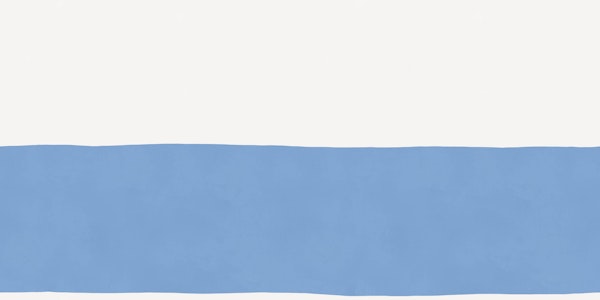 Cornish Coastal Stripes - Timeless Soft Blue