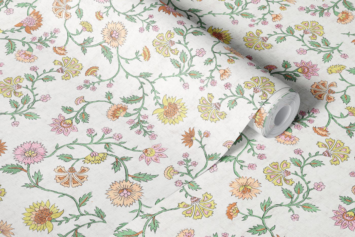 Jaipur French Country Beige warm wallpaper roll