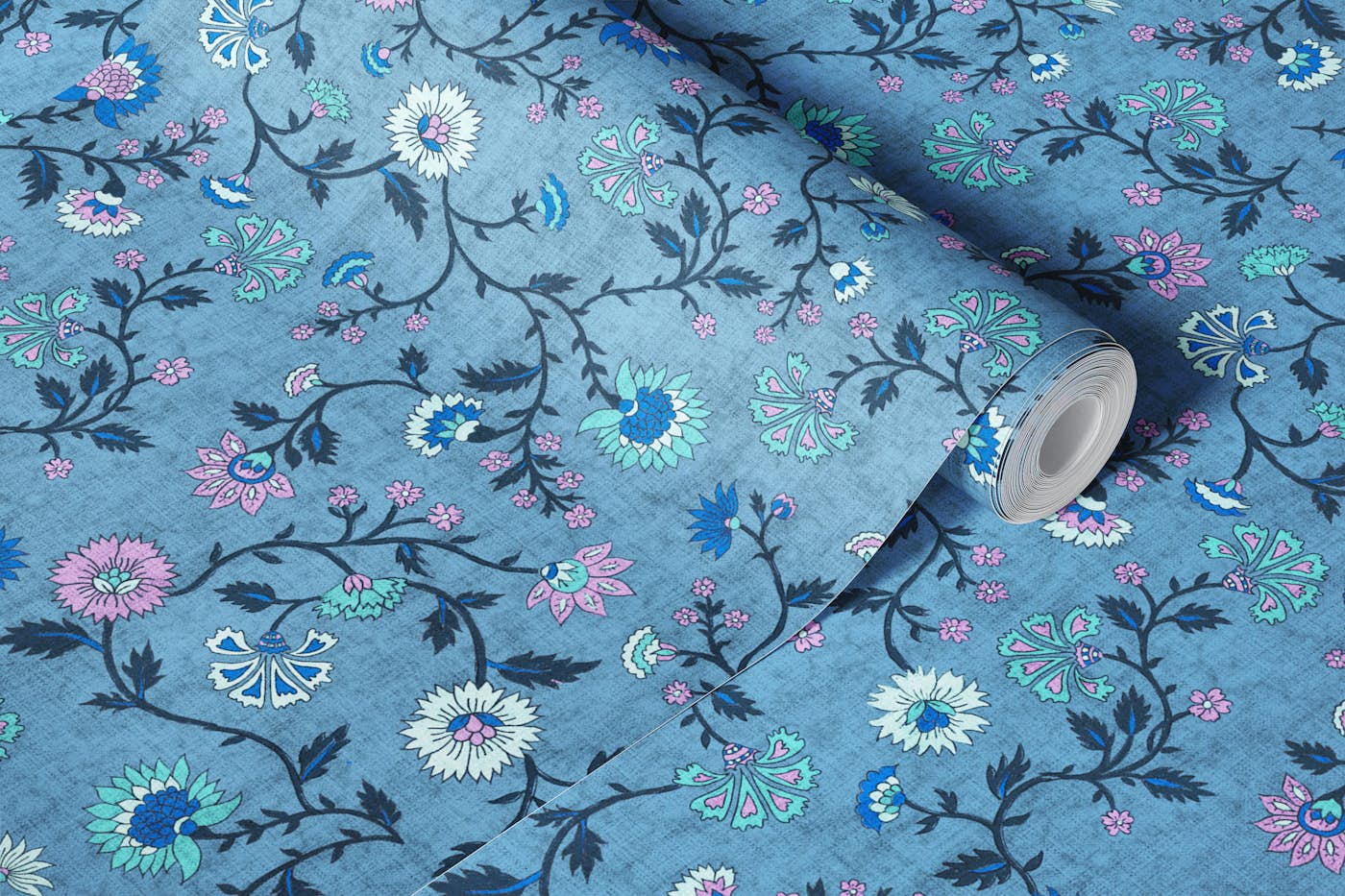 Jaipur French Country Blue wallpaper roll