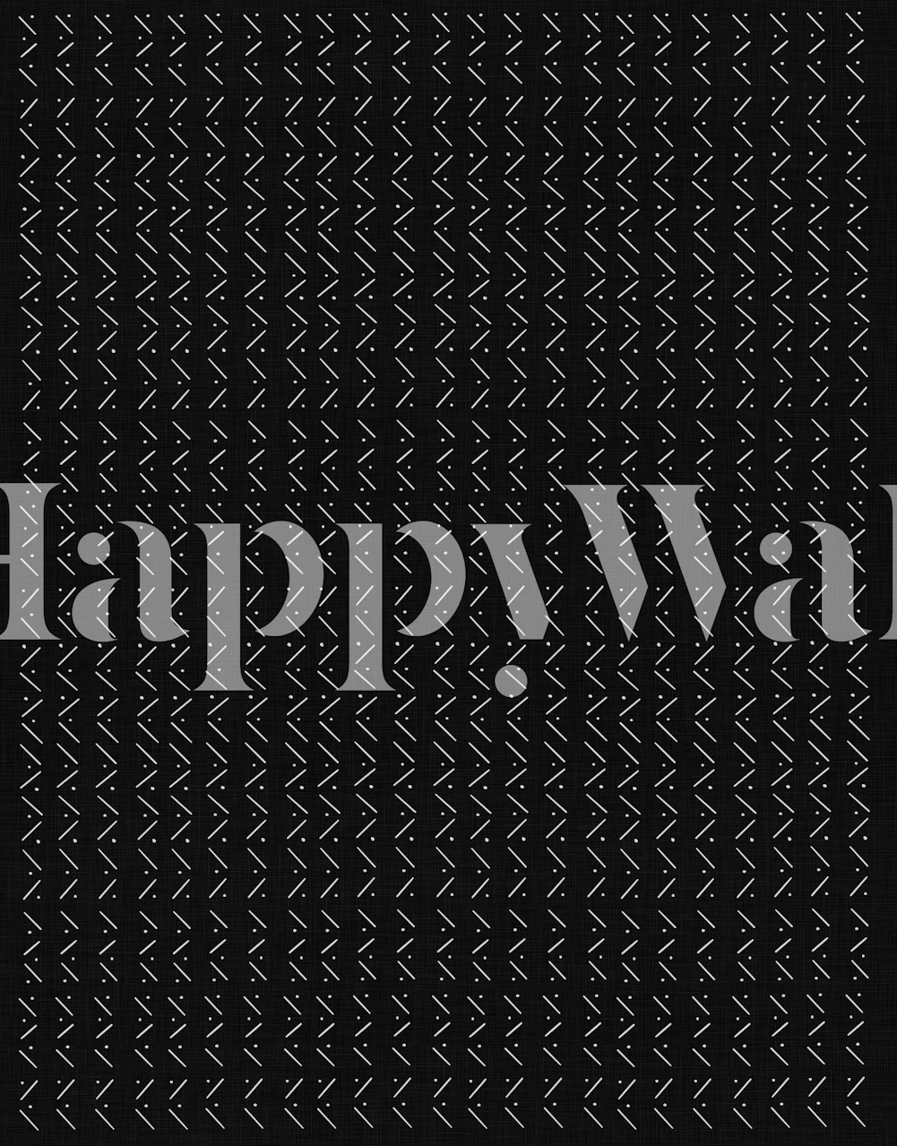 Mud Cloth Arrow Dot Glam tapet i ett rum