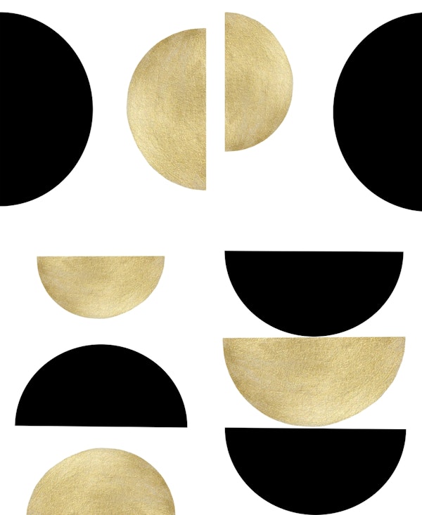 Yin Yang Geometric Glam 1