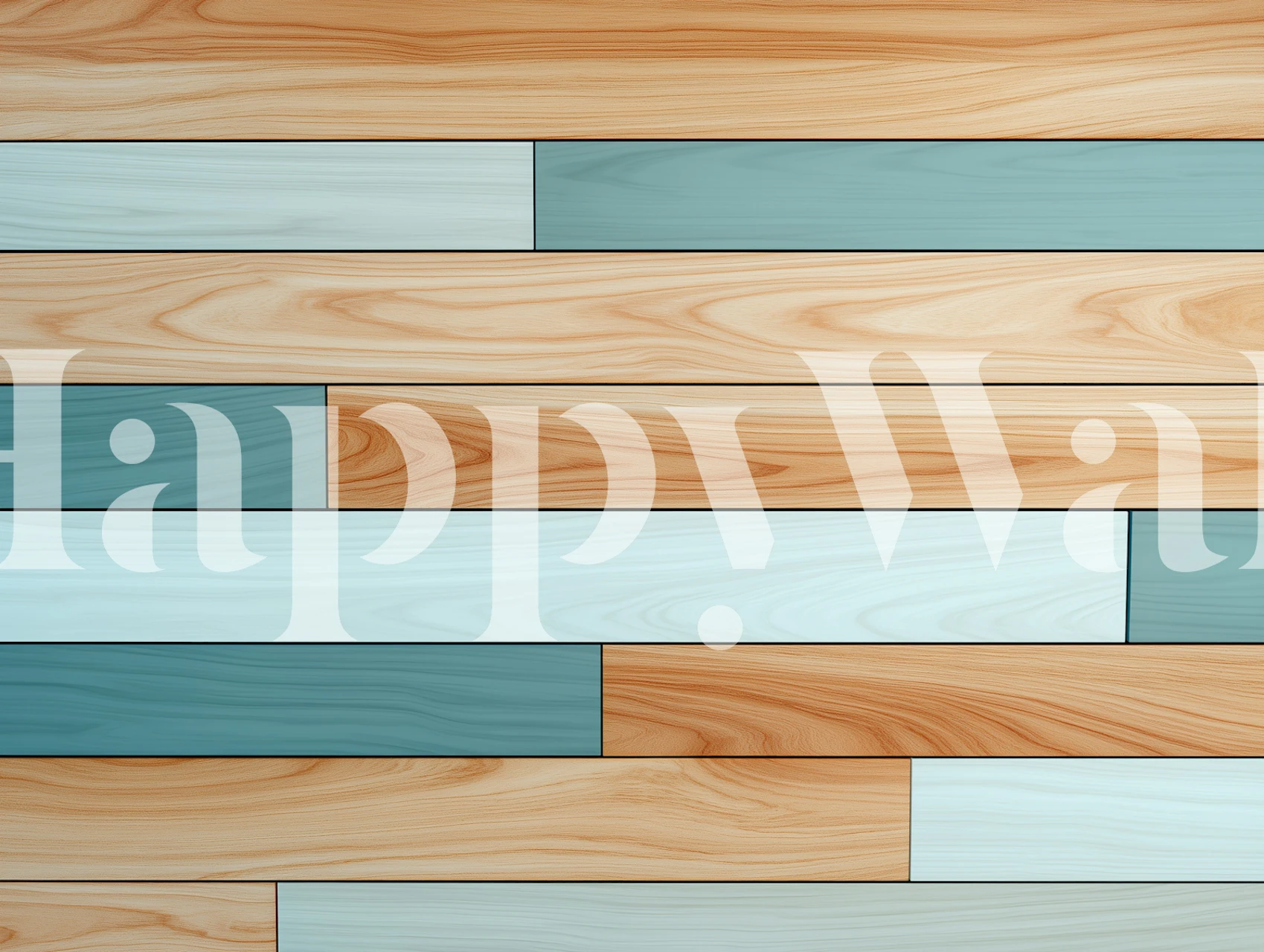 Wooden Serenity tapeta u modernoj sobi