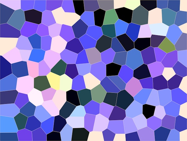 Vibrant Mosaic Bliss