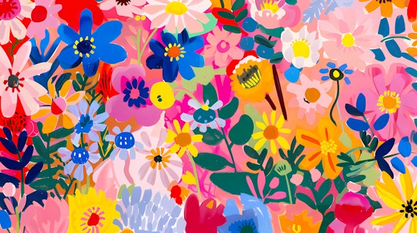 Floral Symphony Bliss