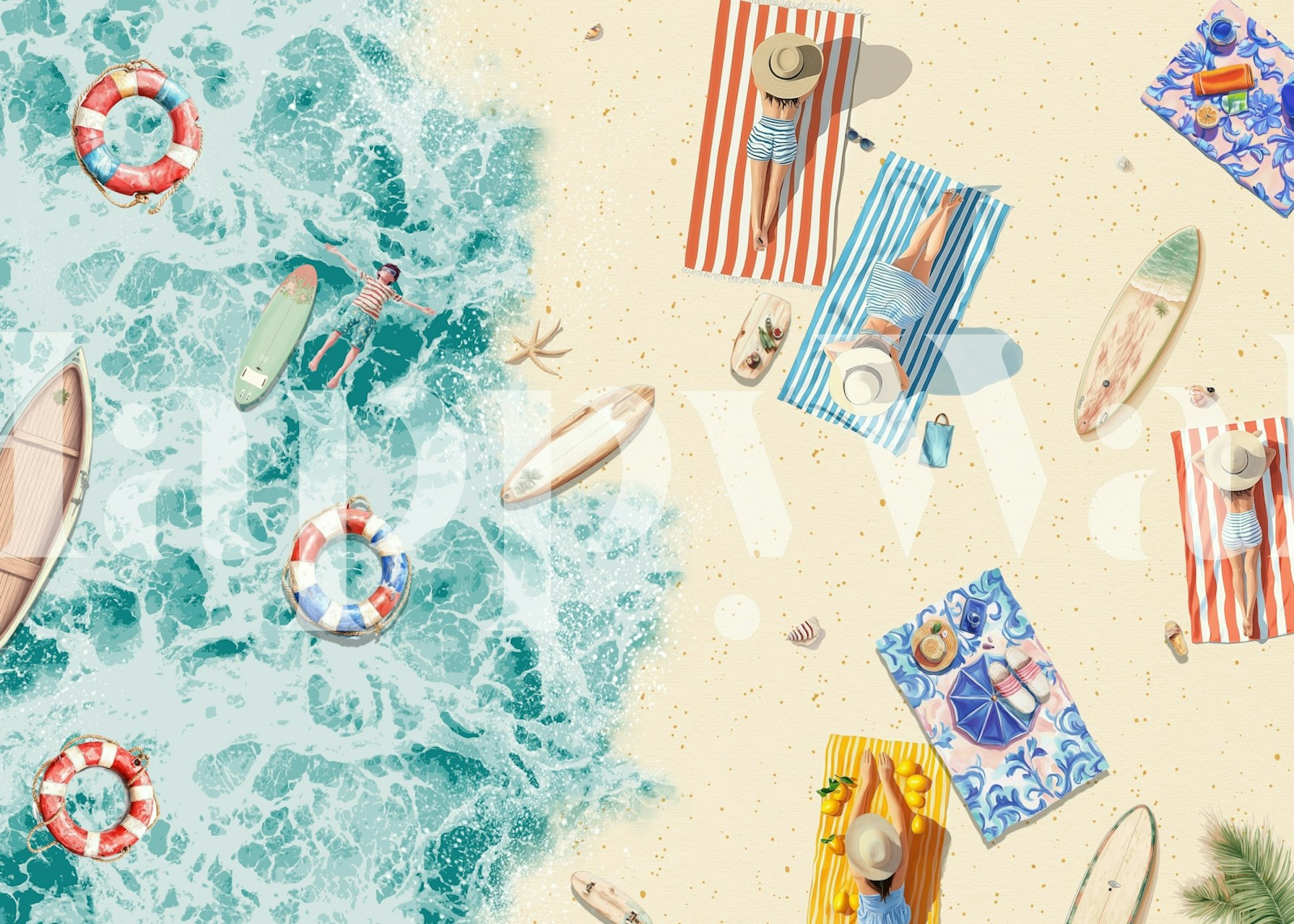 Sunnyday 03 wallpaper in a beach setting