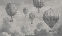 Above the Clouds - Greige wallpaper