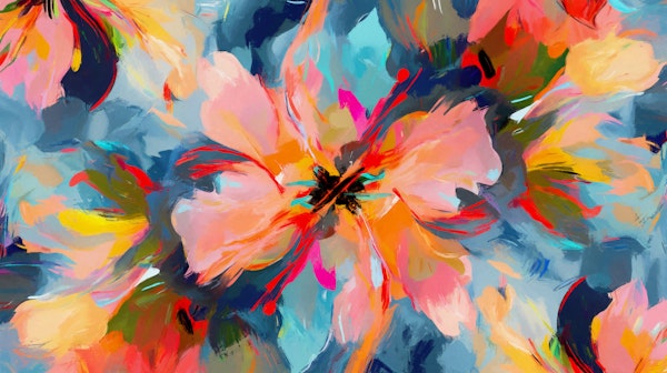 Vibrant Floral Dream