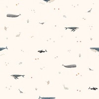 Oceanic Gentle Whales small scale papiers peint