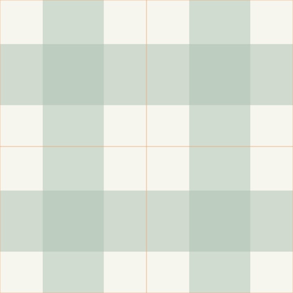Mini Sage Tartan Design