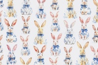 Pastel Bunny Delight ταπετσαρία