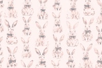 Pastel Bunny Delight 02 wallpaper