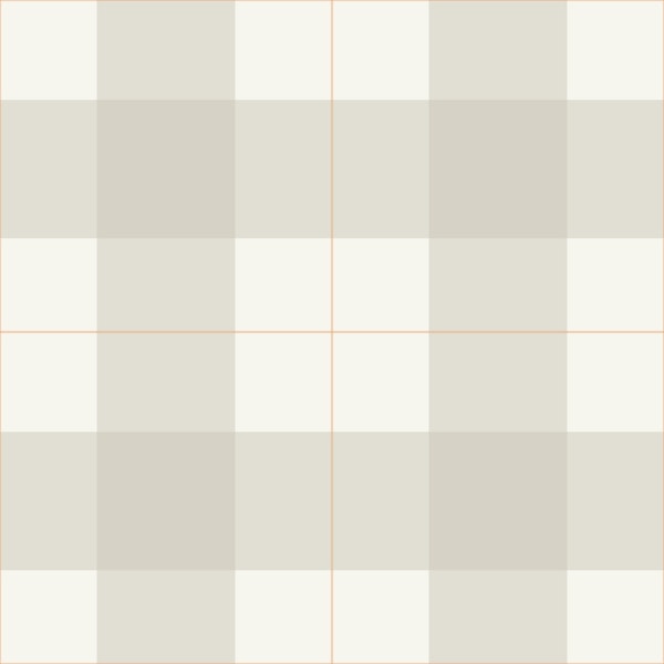 Mini Neutral Tones Tartan Design