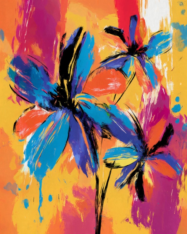 Expressive Petal Colors