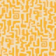 Groovy Crocodile Vibes Yellow Beige