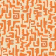 Groovy Crocodile Vibes Orange