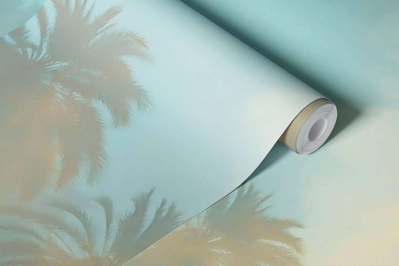 Foggy Tropical Vibes wallpaper roll