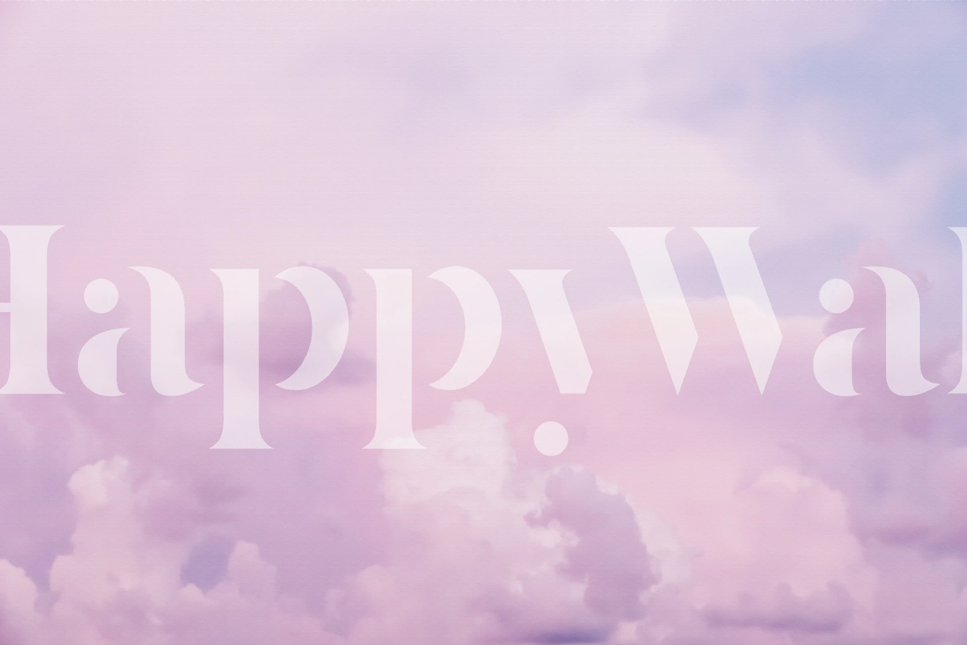 Textured Pastel Sky Serenity wanddecoratie in een kamer