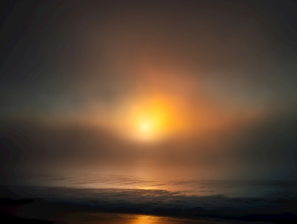 Tranquil Ocean Sunset